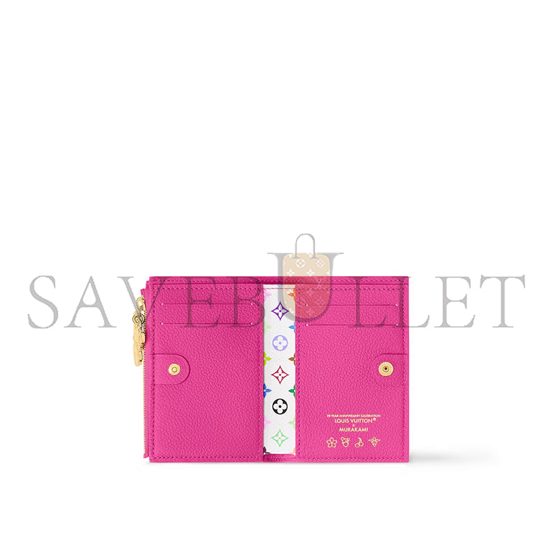 LOUIS VUITTON MURAKAMI LV X TM LISA WALLET M14087 (11.5*9*1.5cm) LOUIS VUITTON MURAKAMI LV X TM LISA WALLET M14087 (11.5*9*1.5cm)